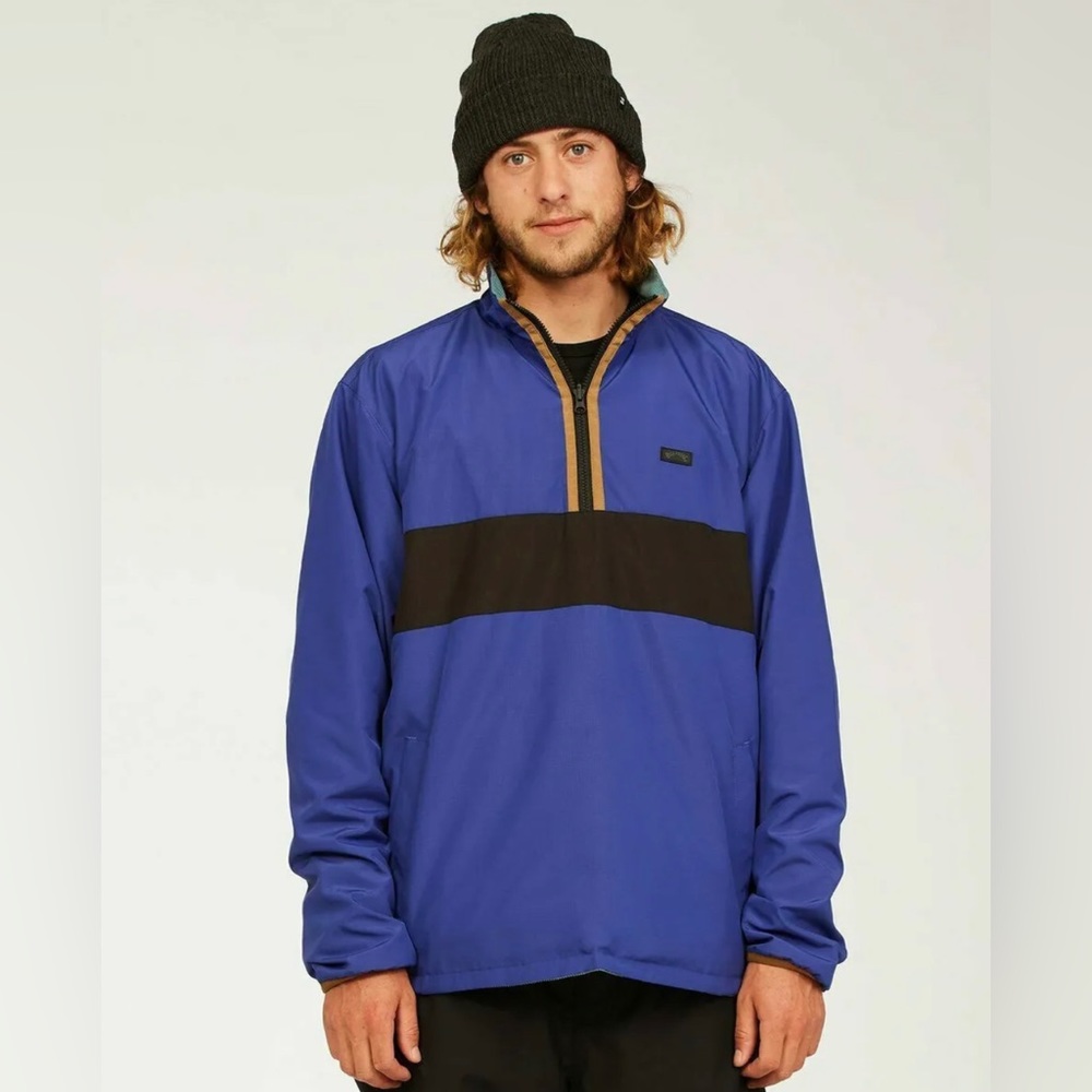 Billabong Mens A/Div Highland Reversible Jacket Malibu L New With Tags